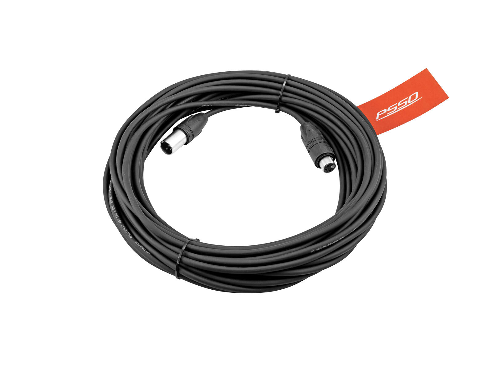 PSSO Cavo DMX IP65 3 poli 15m nero