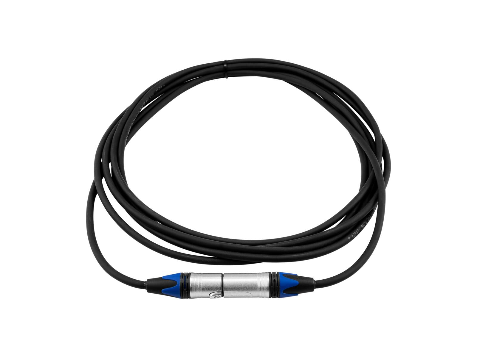 PSSO Cavo XLR COL 3-pin 5m nero Neutrik