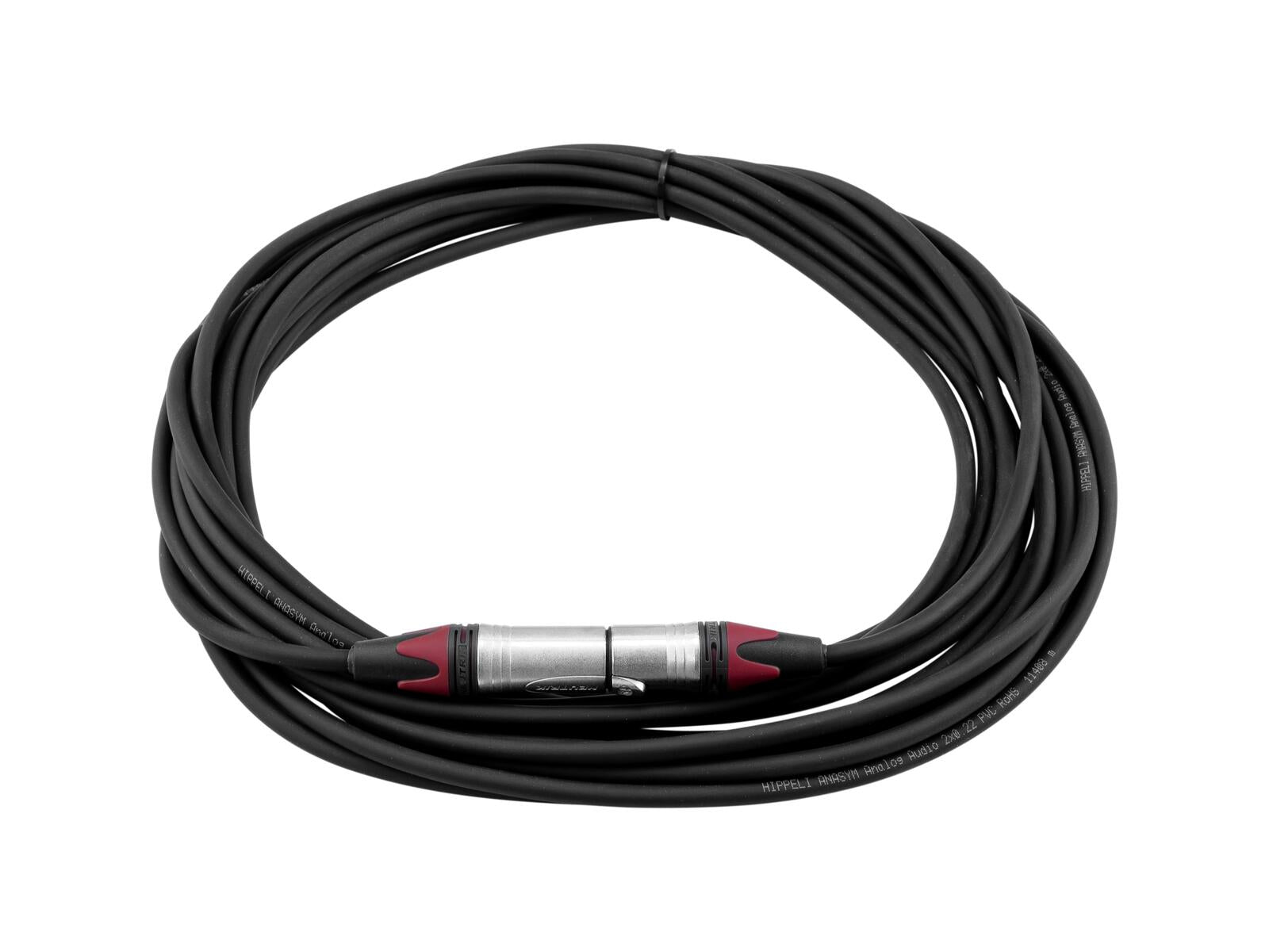 PSSO Cavo XLR COL 3 poli 7,5m nero Neutrik