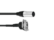 PSSO Patch Cable XLR(M)/XLR(F) S 1m bk