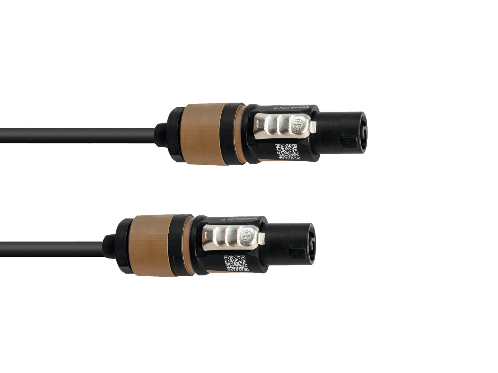 PSSO Cavo per altoparlanti Speakon 2x4 5m nero
