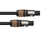PSSO Cavo per altoparlanti Speakon 2x4 20m nero