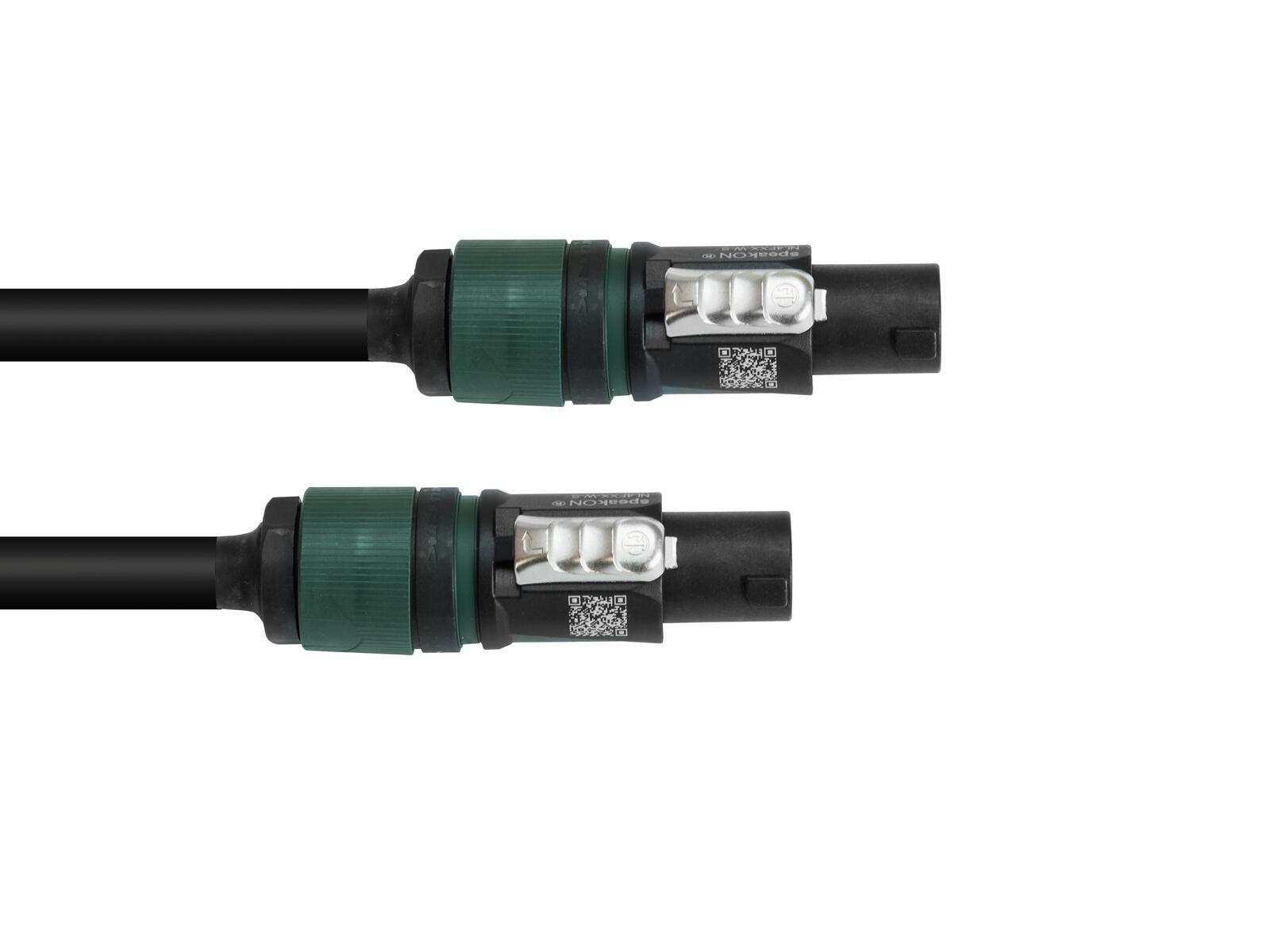 PSSO Cavo per altoparlanti Speakon 4x2,5 0,5m nero