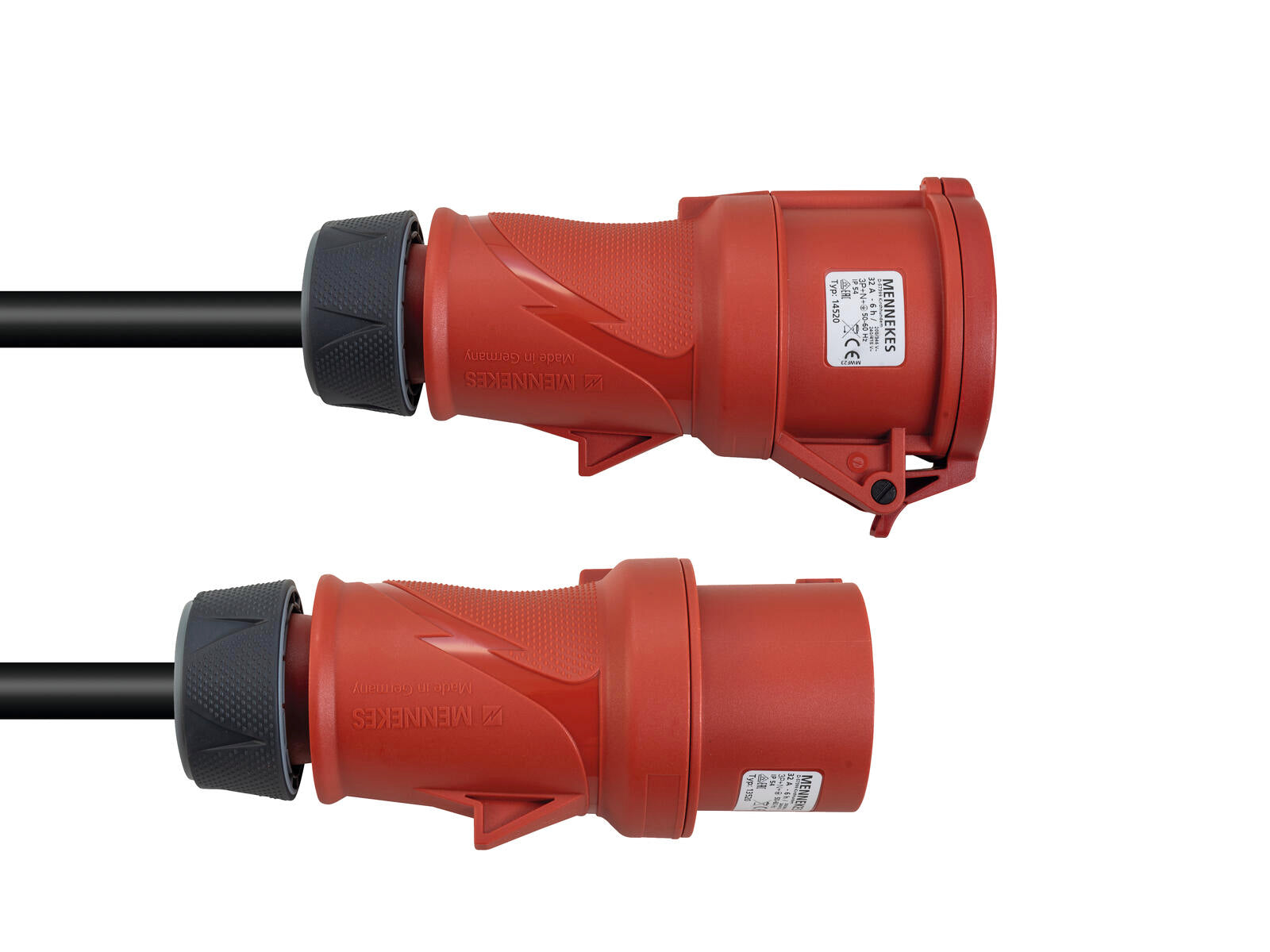 PSSO CEE Prolunga 32A 5x6 25m rossa
