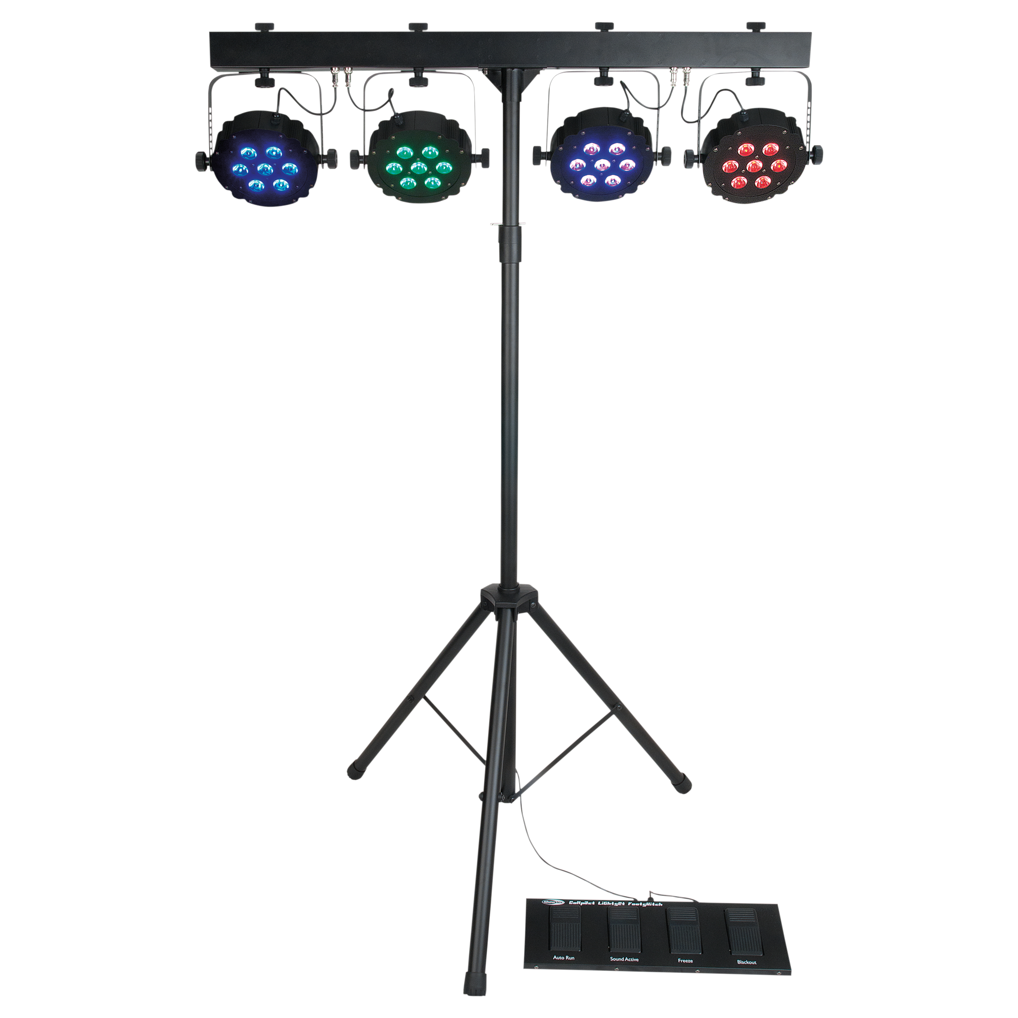 Showtec Compact Power Light Set MKII compresa borsa, pedaliera e supporto