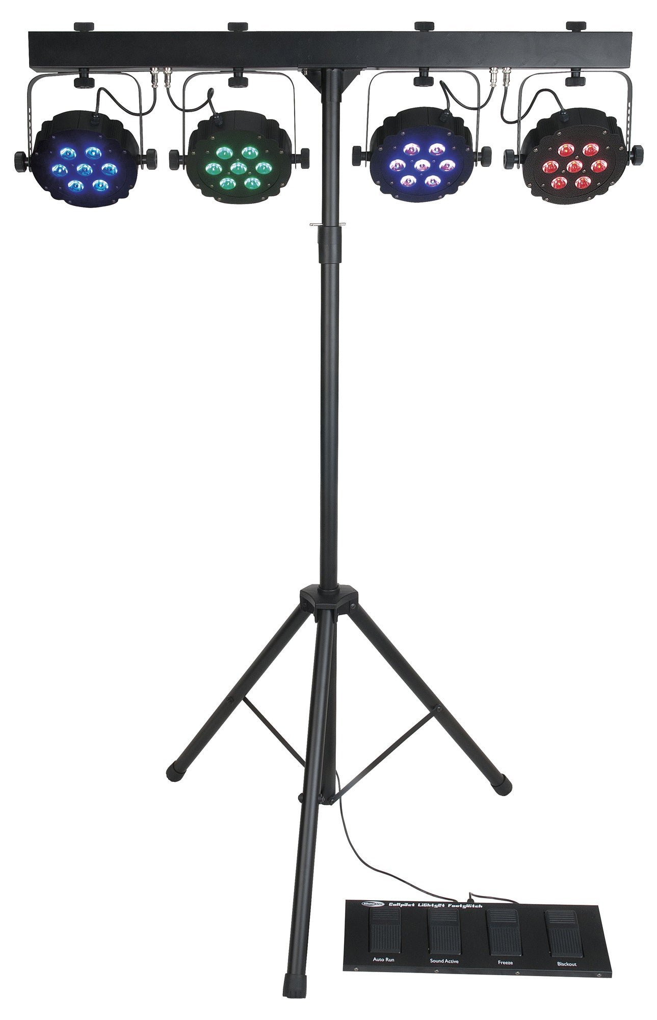 Showtec Compact Power Light Set MKII compresa borsa, pedaliera e supporto