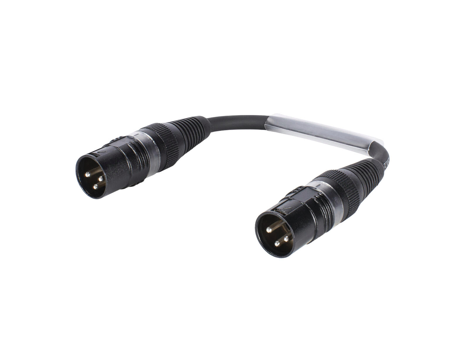 SOMMER CABLE Adapter Cable XLR(M)/XLR(M) 0,15m bk