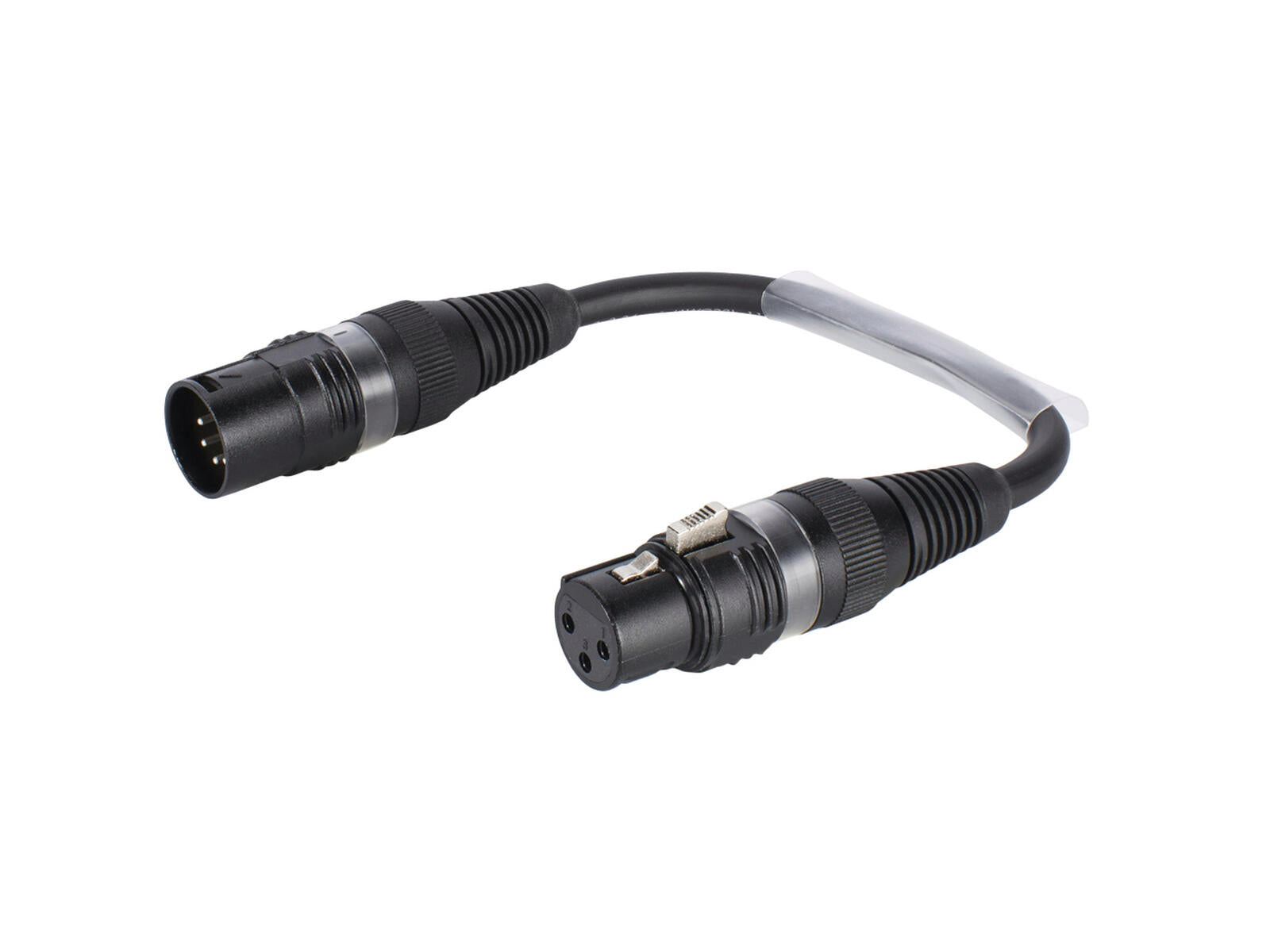 SOMMER CABLE Cavo Adattatore 3-pin XLR(F)/5-pin XLR(M) 0,15m