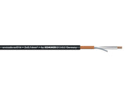 SOMMER CABLE Cavo Microfonico 2x0,14 100m nero CICADA