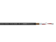 SOMMER CABLE DMX Cable 2x0,22 100m bk SC-Semicolon