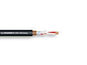 SOMMER CABLE DMX Cable 2x0,34 100m bk BINARY FRNC