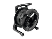 PSSO Avvolgicavo DMX XLR 30m nero Neutrik 2x0,22