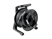 PSSO Tamburo per cavo DMX XLR 50m nero Neutrik 2x0,22