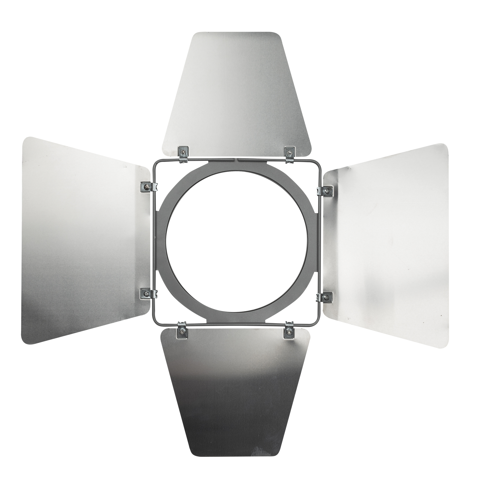 SHOWTEC Barndoor for Parcan 56 Silver 4 foglie - argento