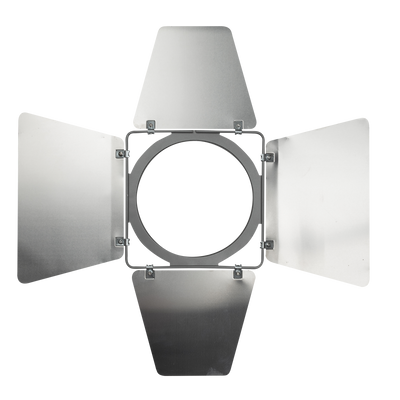SHOWTEC Barndoor for Parcan 56 Silver 4 foglie - argento