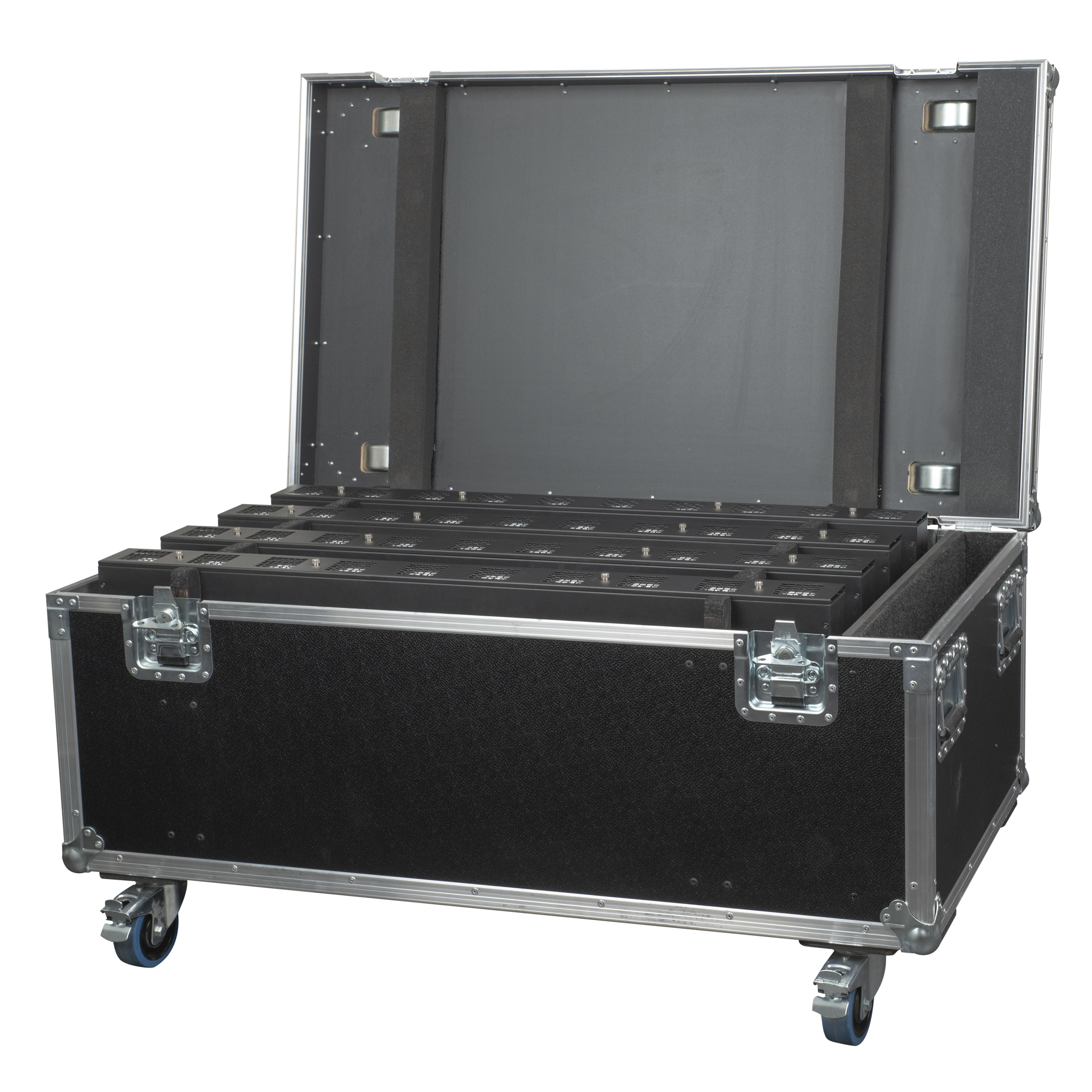 SHOWTEC Case for 8x Sunstrip LED Premium Line - with accessory compartment Premium Line - con vano per gli accessori