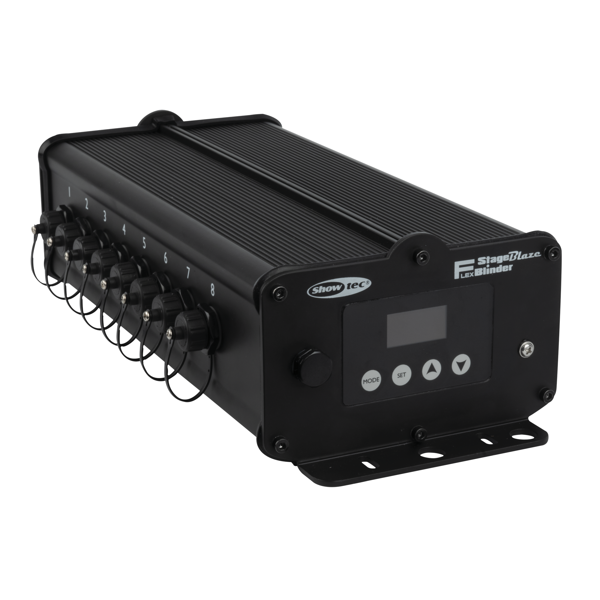 Showtec Stage Blinder FLEX Blaze Set di 8 accecatori LED da 100 W + controller