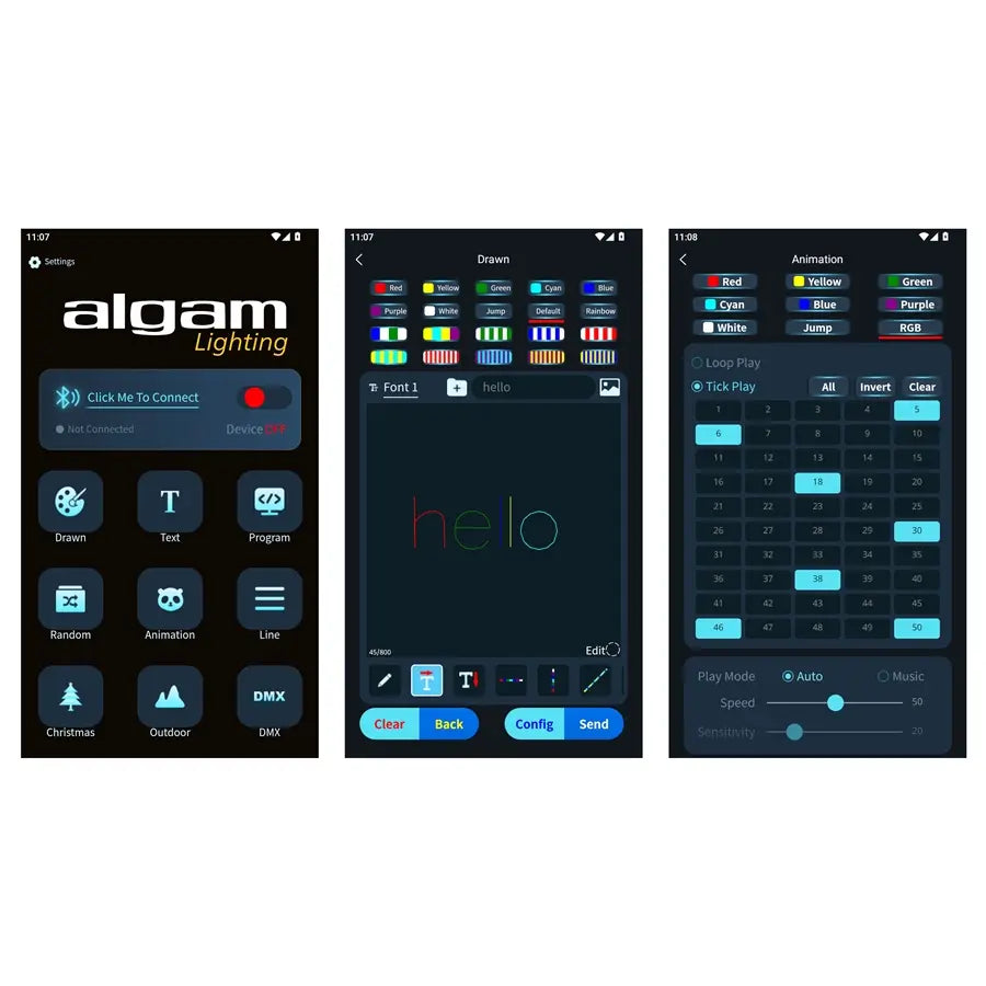 Algam Lighting SPECTRUM 1500 RGB+ Laser a Batteria 1500 mW