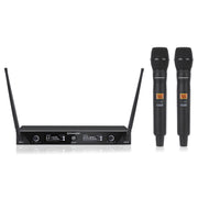 Rondson BE-1020/2MIC-1 664.1 / 687.1 MHz Dual diversity UHF set, 2 handheld microphones + receiver