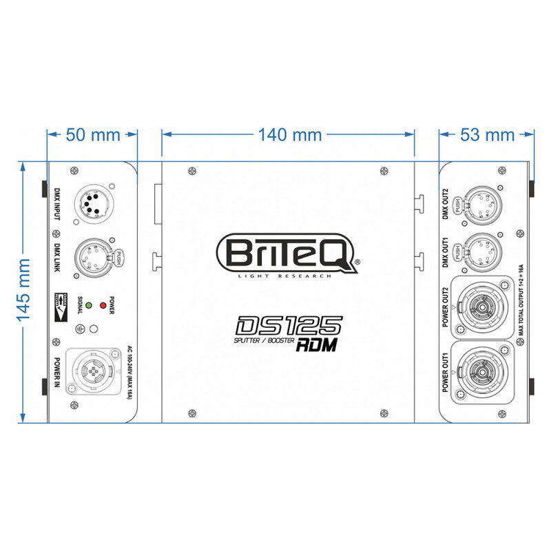 Briteq DS125-RDM