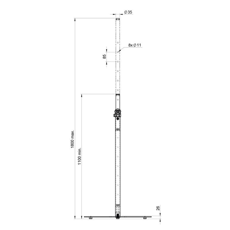JB SYSTEMS Stick-RB