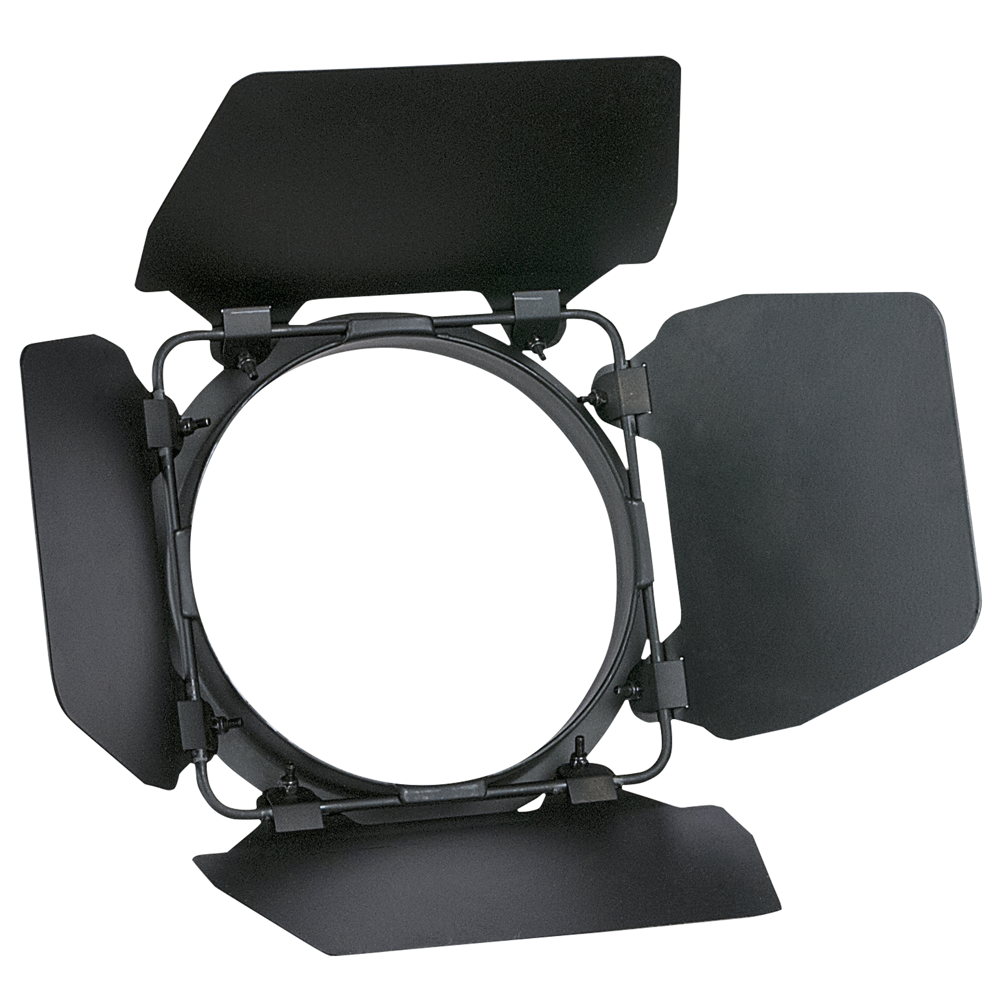 SHOWTEC Barndoor for Performer 1000 Fresnel Black Four-Leaves metal Barndoor Paraluce a 4 alette direzionali in metallo nero