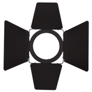 SHOWTEC Barndoor for Performer Fresnel Mini Black Four-Leaves metal Barndoor Paraluce a 4 alette direzionali in metallo nero