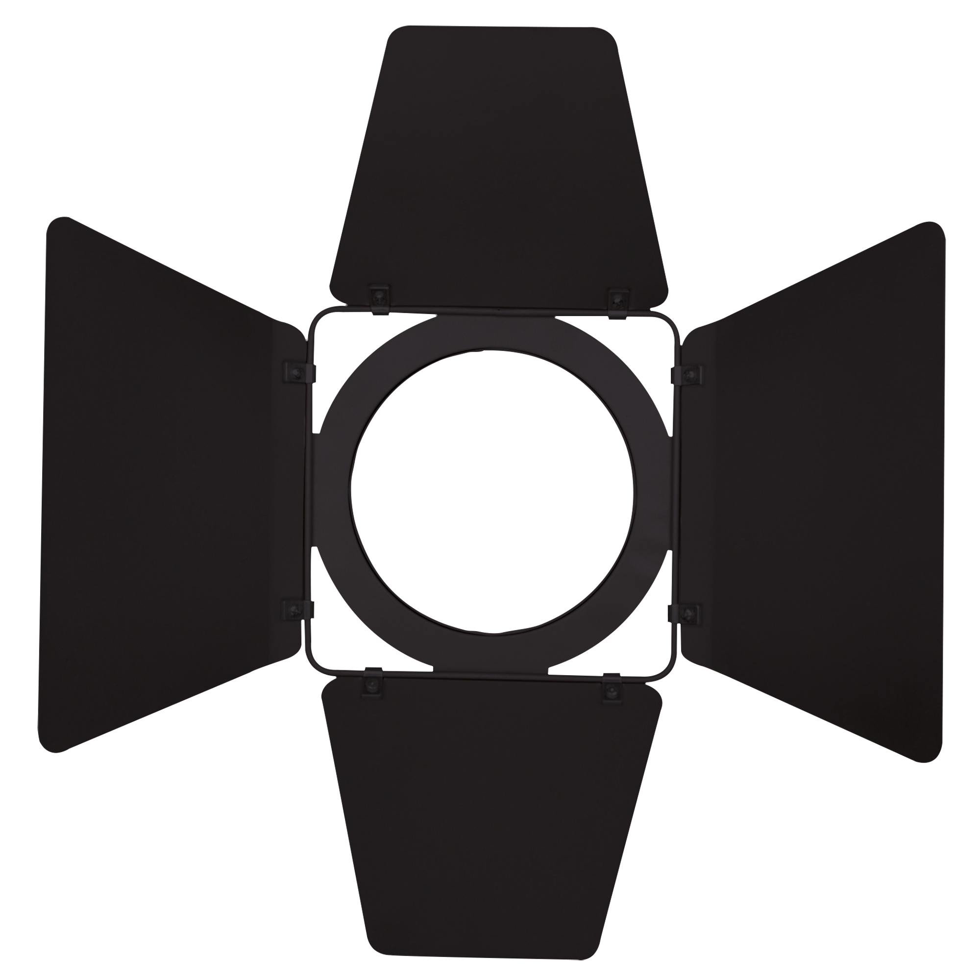 SHOWTEC Barndoor for Performer Fresnel Mini Black Four-Leaves metal Barndoor Paraluce a 4 alette direzionali in metallo nero