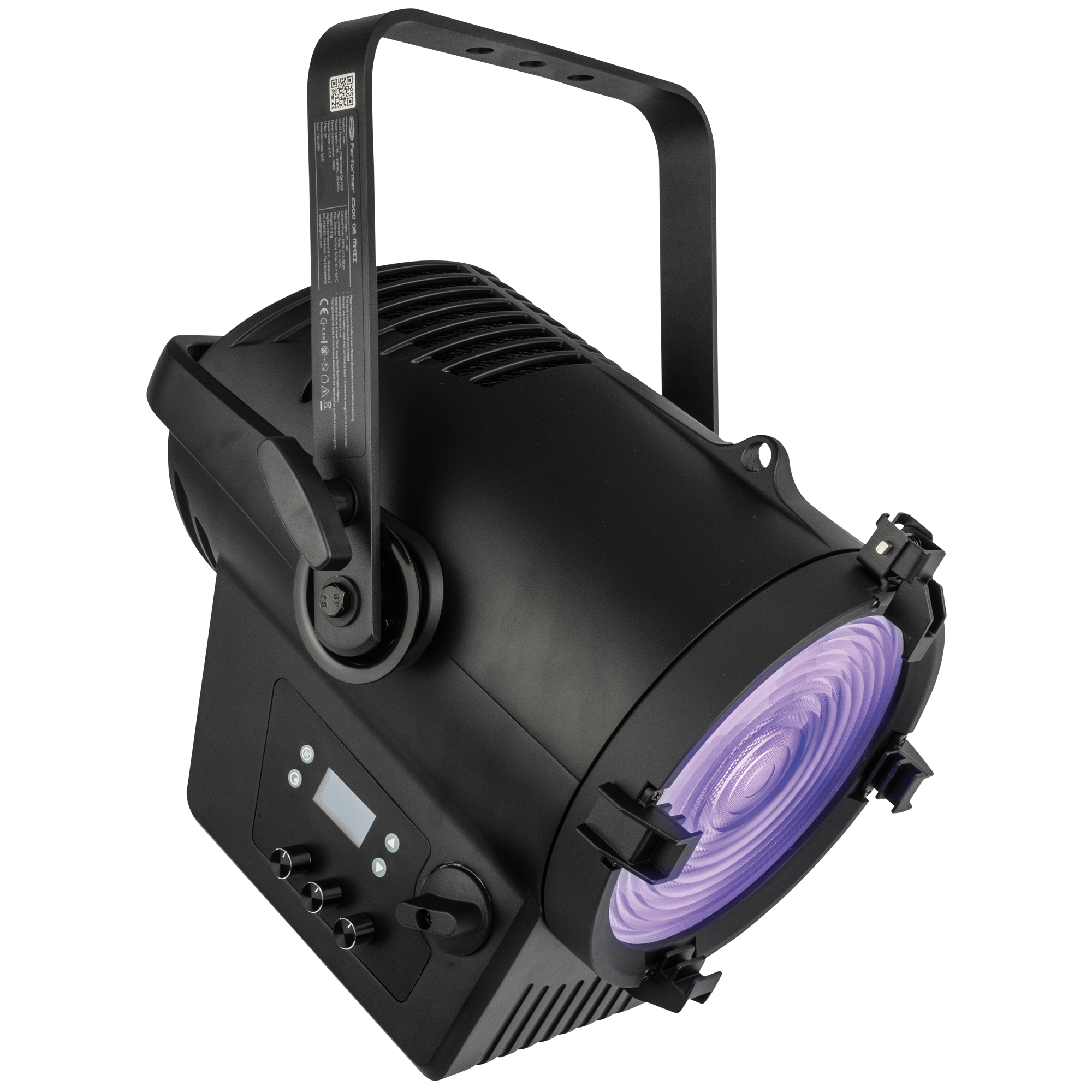 SHOWTEC Performer 2500 Fresnel Q6 MKII Fresnel teatrale a LED RGBALC-color 350 W