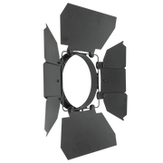 SHOWTEC Barndoor for Performer 2500 Fresnel Black Eight-leaves Metal Barndoor Paraluce a 8 alette direzionali in metallo nero