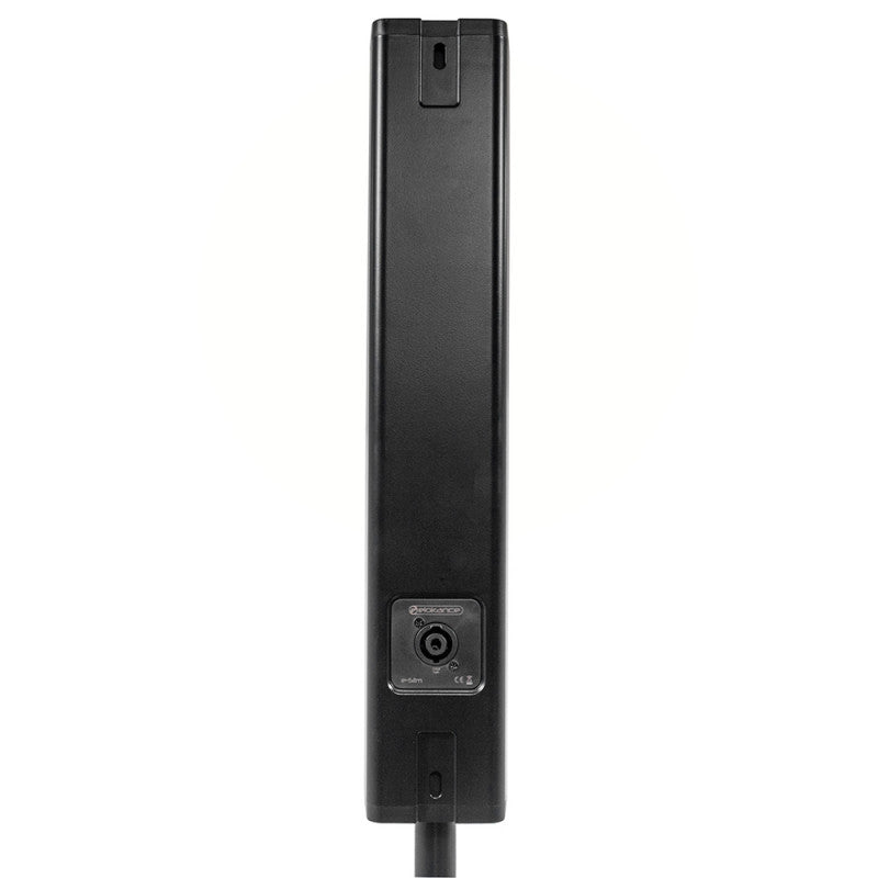 Elokance e-Slim 110 400 W active sound system features a 10" subwoofer and a 4 x 3" neodymium "slim" satellite