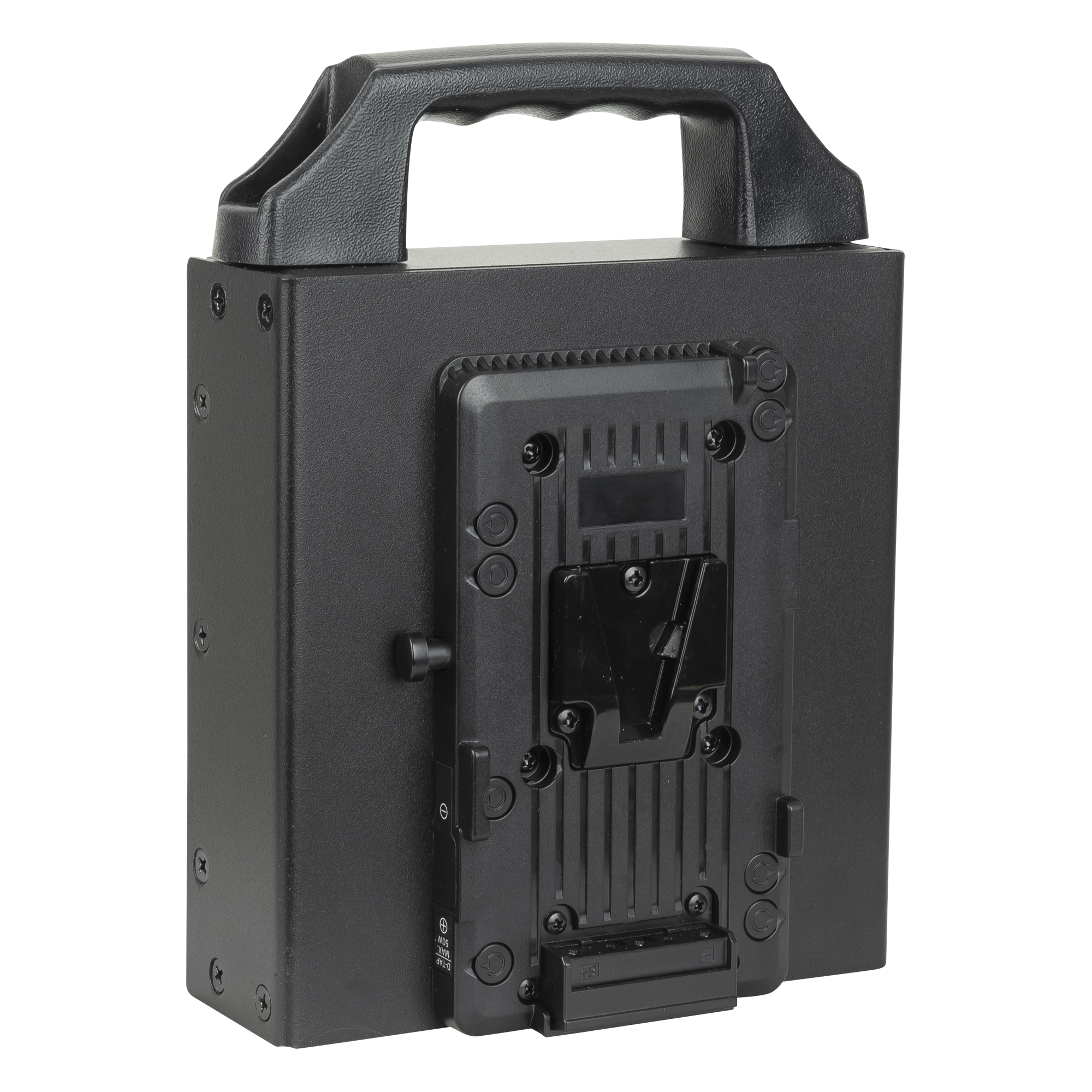 SHOWTEC V-Mount Battery Holder for Media Panel Per due batterie