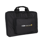SHOWTEC Transport Bag for Media Panel 100 Black Light Bag with accessory pocket Borsa leggera nera con tasca per accessori