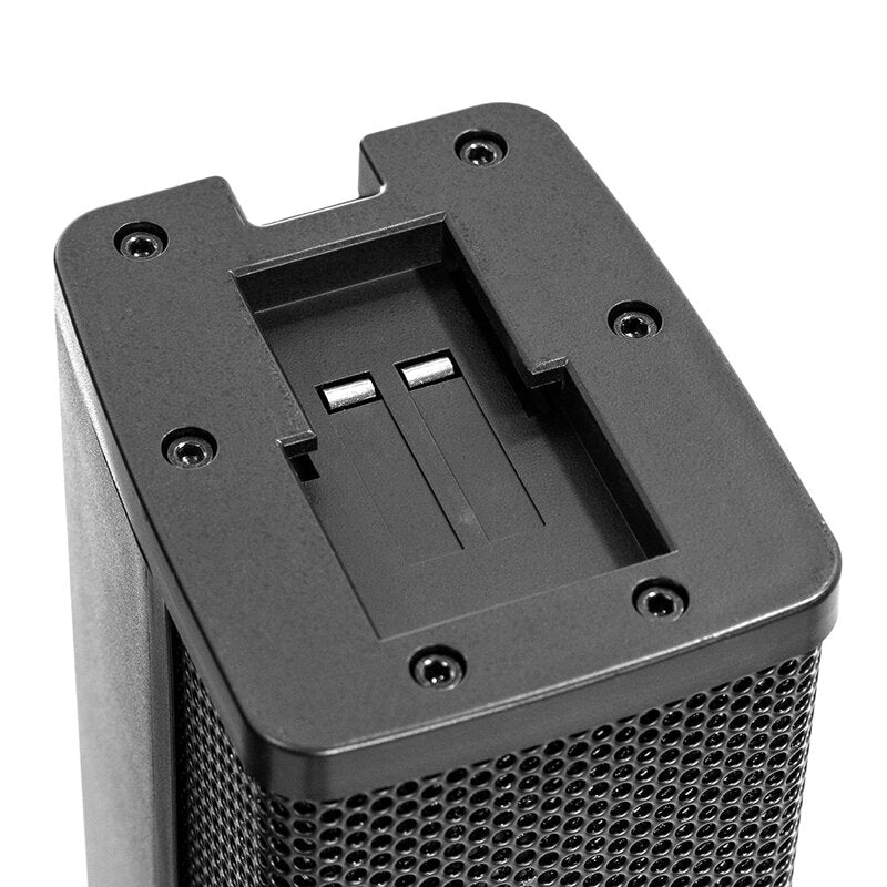 Elokance E-SLIM 212 ELOKANCE 1600 W active sound system with 12" subwoofer and 2 "slim" columns satellites with 4 x 3" drivers each