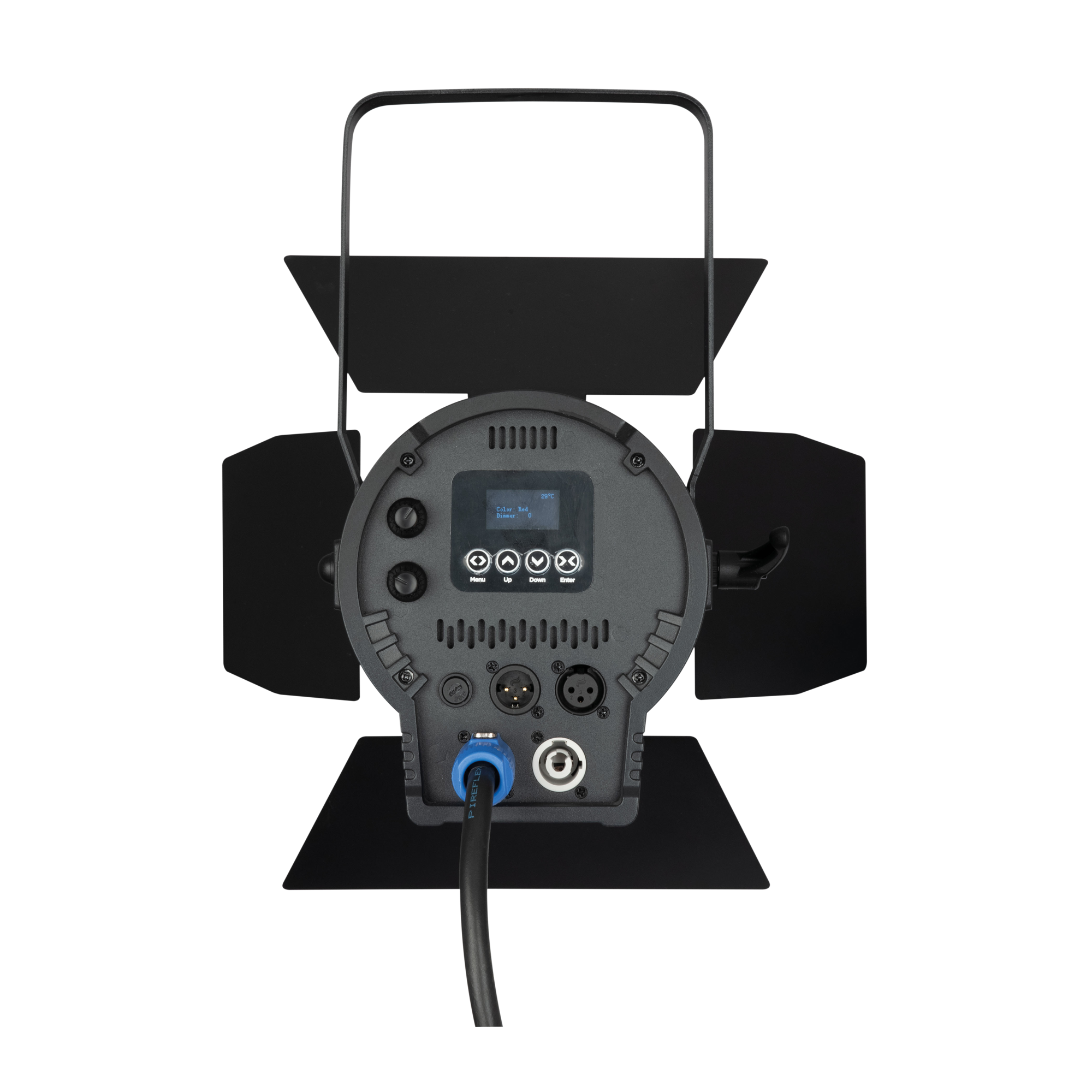SHOWTEC ACT Fresnel 150 RGBAL Compact 150 W RGBAL Theatre LED Fresnel Fresnel LED da teatro RGBAL da 150 W compatto