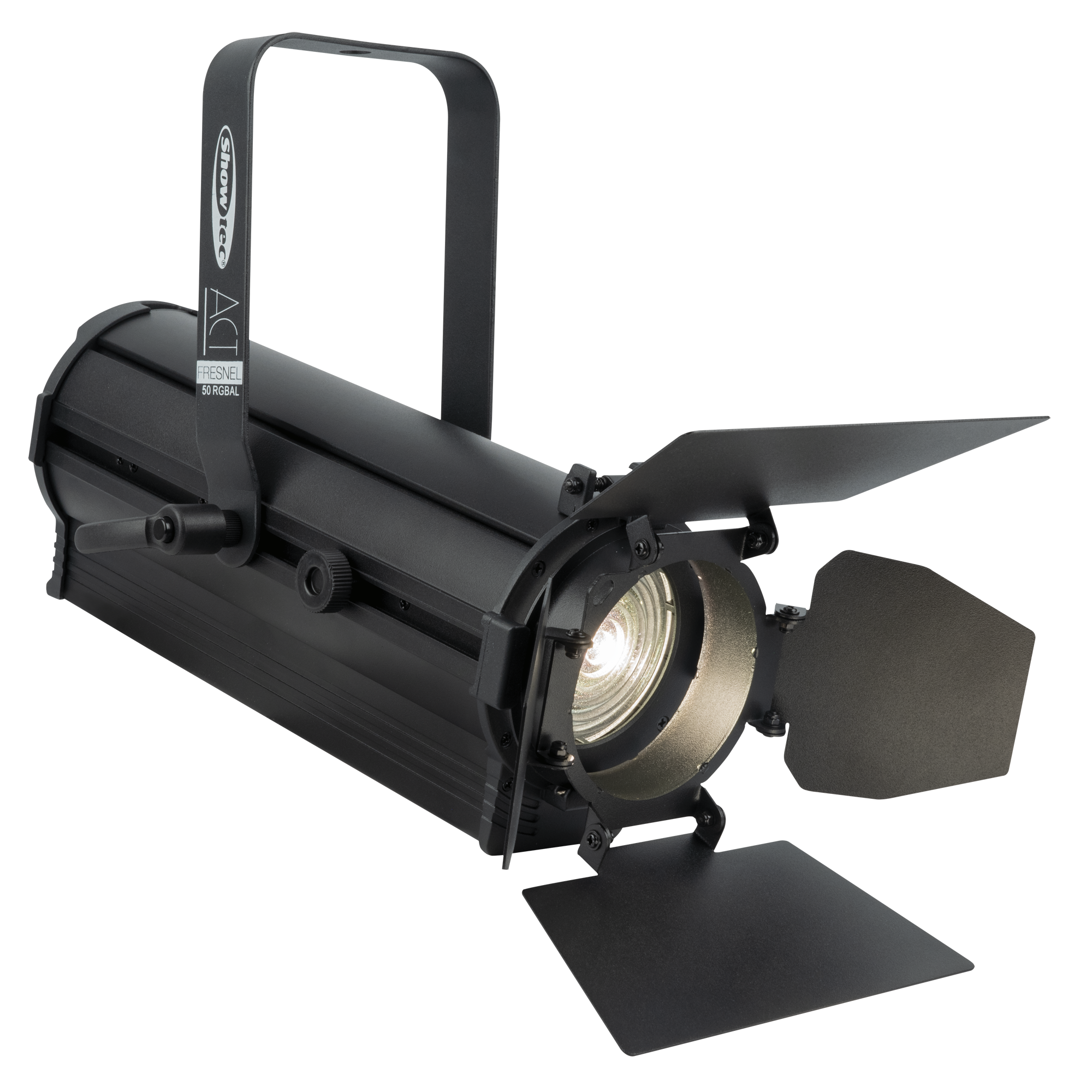 SHOWTEC ACT Fresnel 50 RGBAL Compact 50 W RGBAL Theatre LED Fresnel Fresnel LED da teatro RGBAL da 50 W compatto