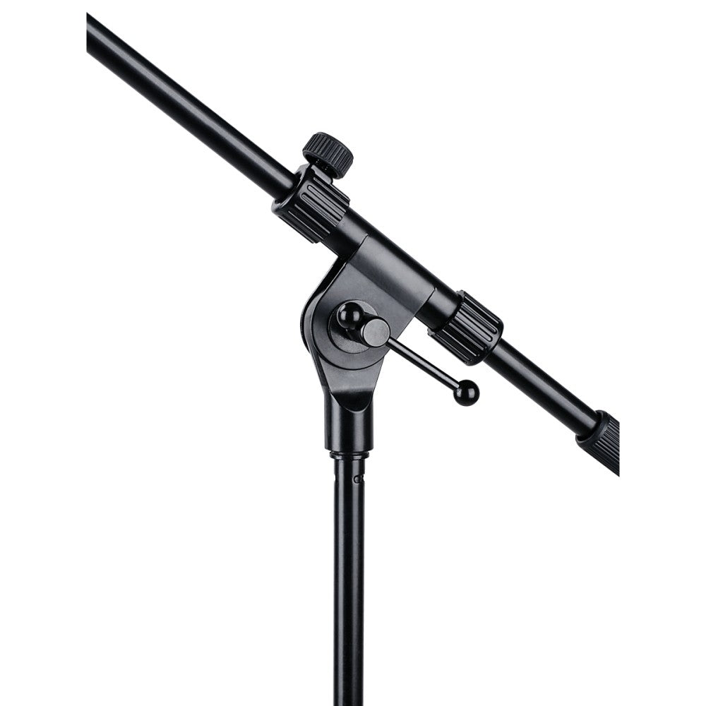 SOPORTE DE MICRÓFONO SOUNDSATION SMICS-120-BK BASE DE METAL