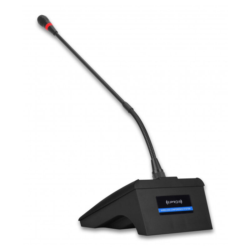 Rondson BE-10MIC 664.1 MHz 664.1 MHz conference desk microphone compatible with BE-1040 UHF receiver and BE-10CONF conference system