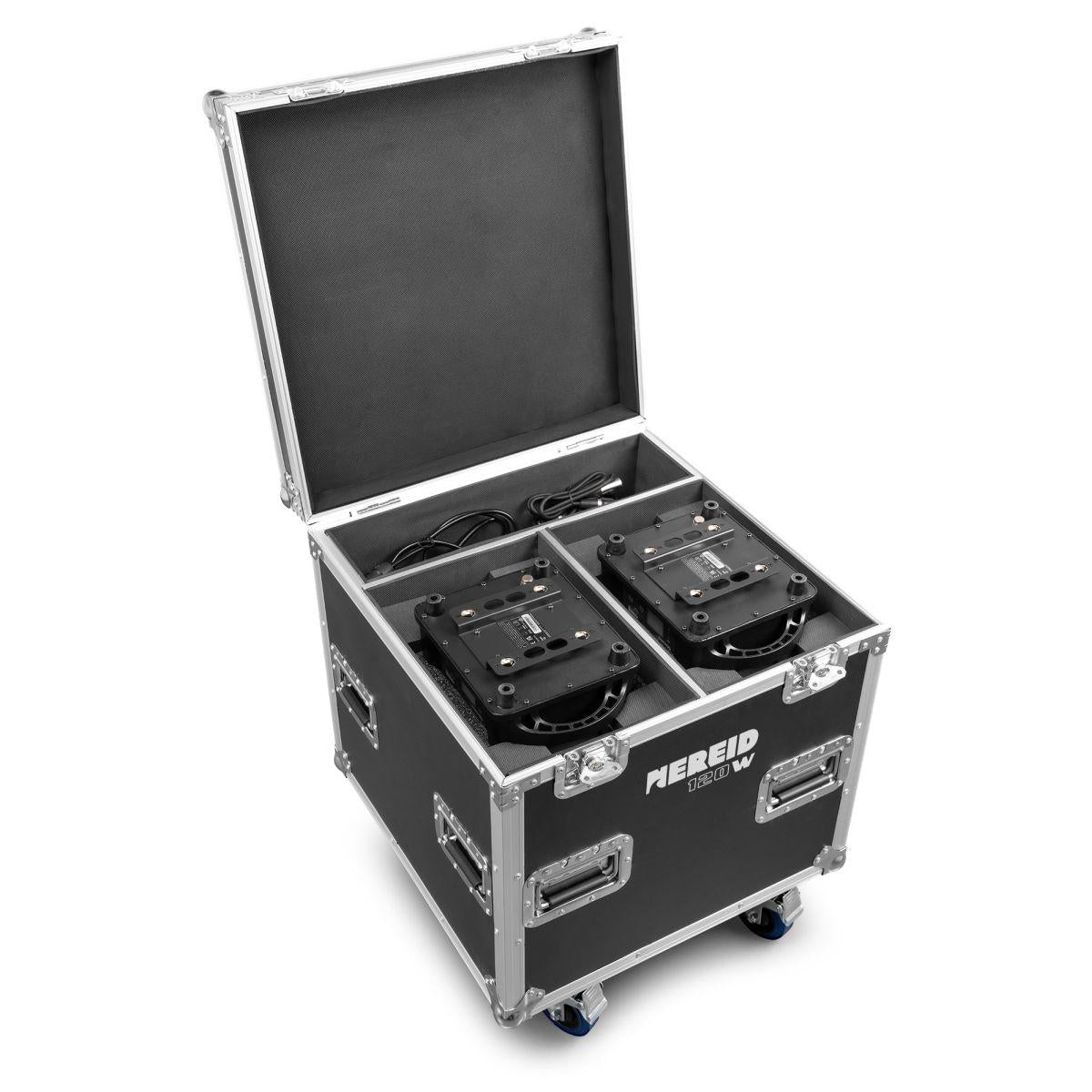 Beamz Pro FC1120N Flightcase 2xNereid120
