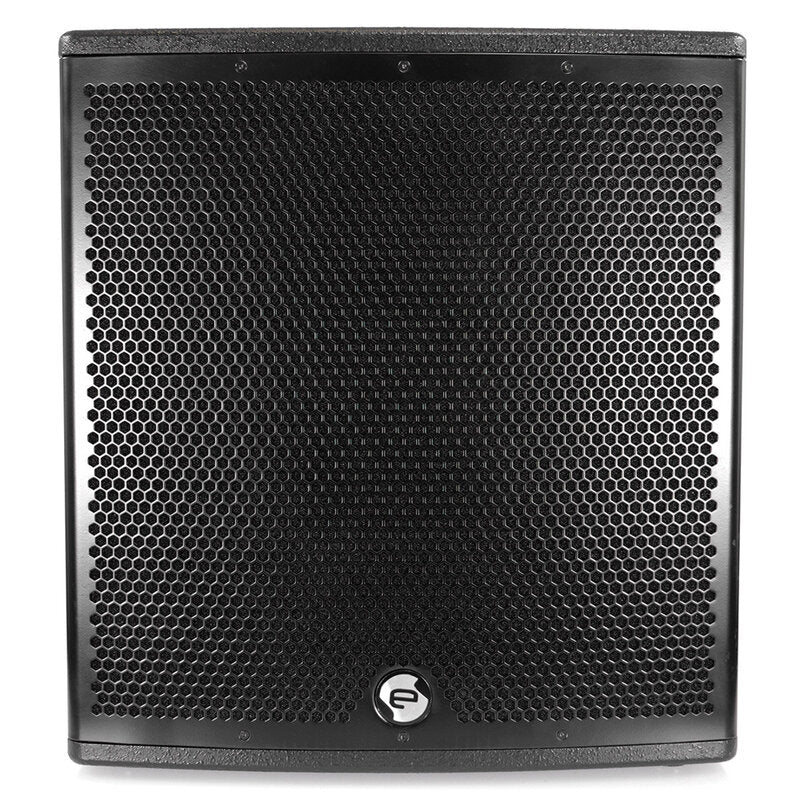 Elokance ELO SUB18A Mono MK2 500 W RMS active subwoofer, 1 x 18" woofer, Class-D, granite paint finish