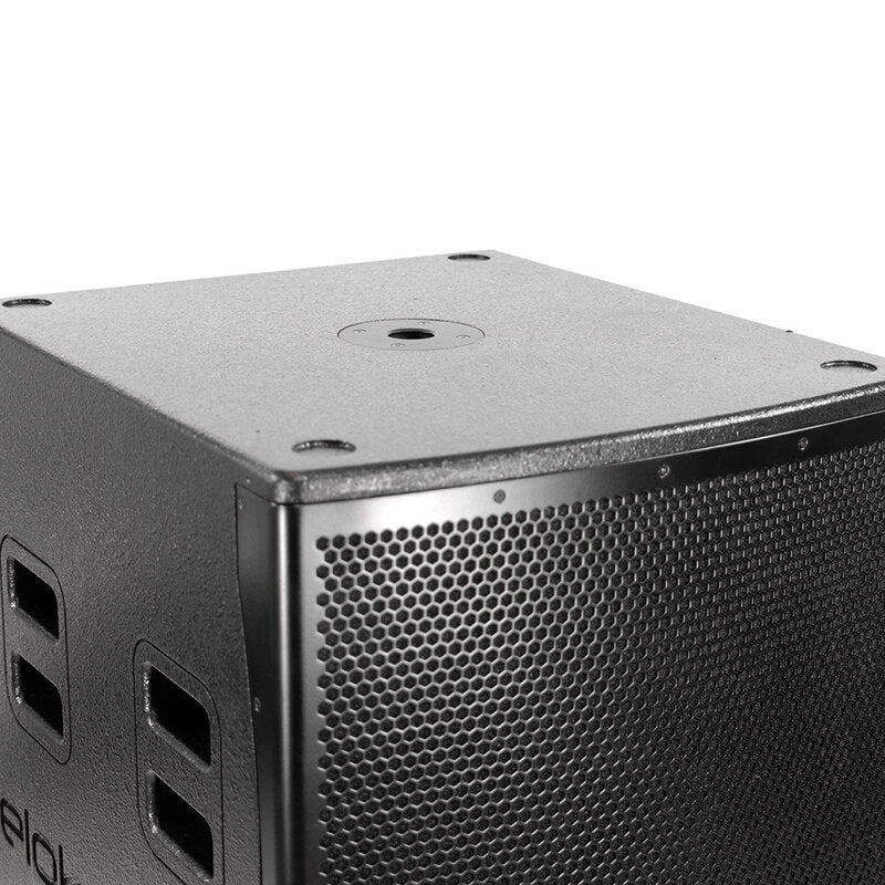 Elokance ELO SUB18A Mono MK2 500 W RMS active subwoofer, 1 x 18" woofer, Class-D, granite paint finish
