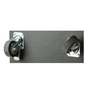 Harmonic Design SilentWheel Silent wheel set for hd Sub-Series, 4 x 100 mm wheels, 1 with brake