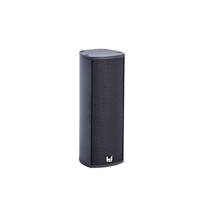 Harmonic Design C2 50 W passive point source miniature commercial stick, 2 x 2", 100° x 50° coverage, 8 ohm, wallmount, cable inlet, wall bracket not included