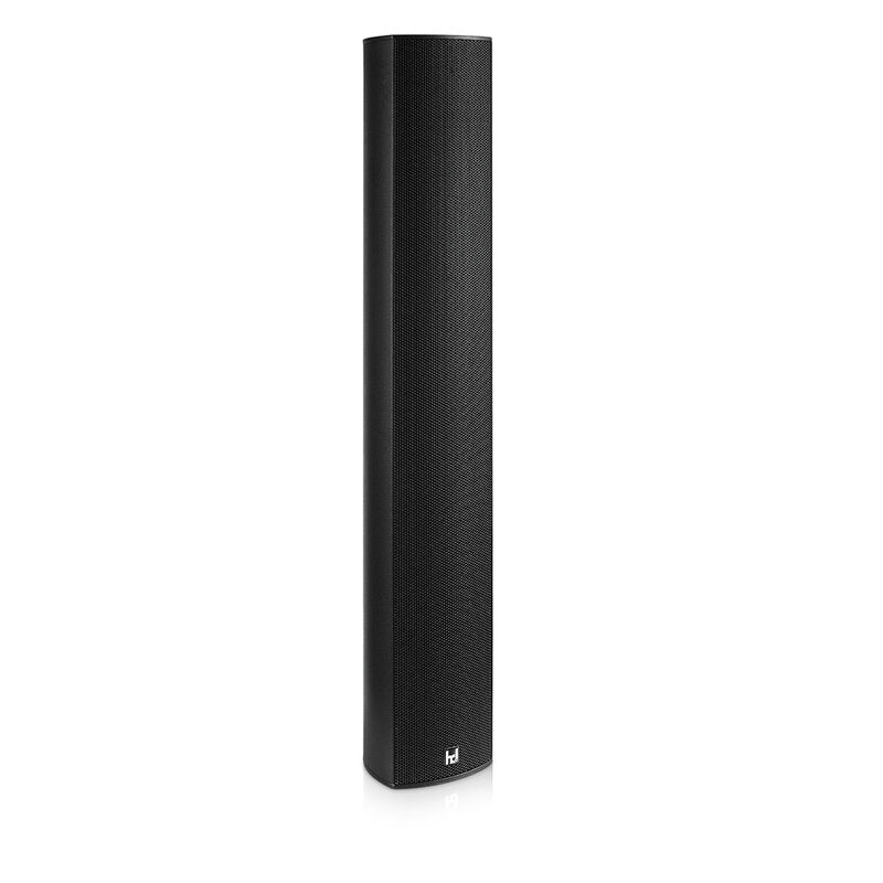 Harmonic Design C7CX 265 W passive commercial stick, 6 x 3" LF + 1 x 3.5" / 1 tweeter coaxial driver, 80° x 80° coverage, 8 ohm, wallmount, cable inlet, wall bracket not included
