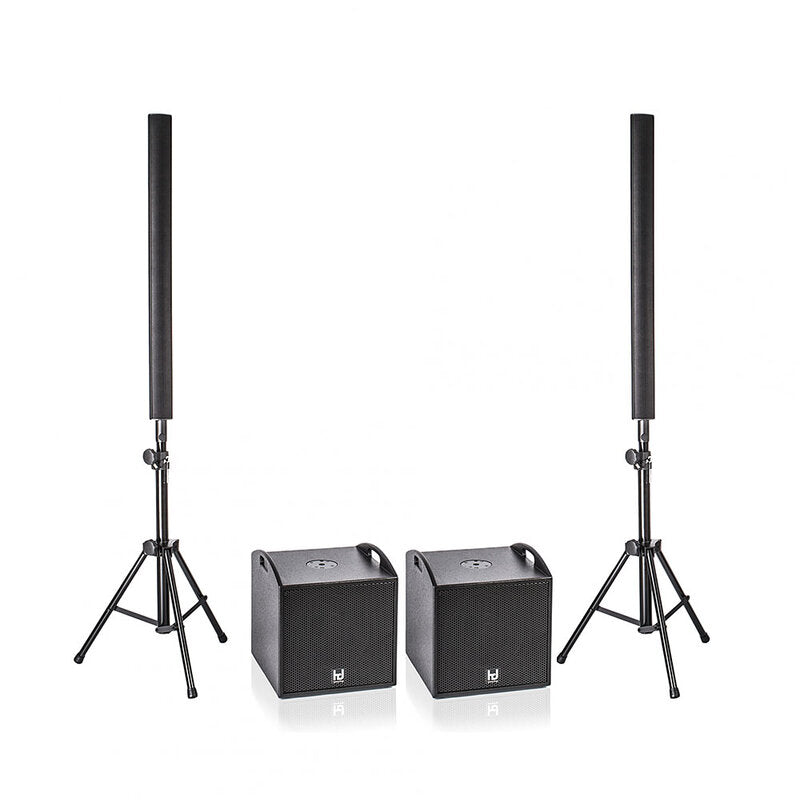 Harmonic Design P12st 400 W RMS active subwoofer, 12" driver, Class-D amp 3 x 500 W @ 4 ohm, hd MultiDSP and FIR