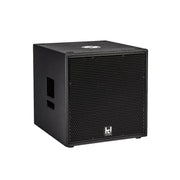 Harmonic Design P18 1800 W RMS active subwoofer, 18" driver, Class-D amp 1 x 2500 W + 2 x 800 W @ 4 ohm, hd MultiDSP and FIR