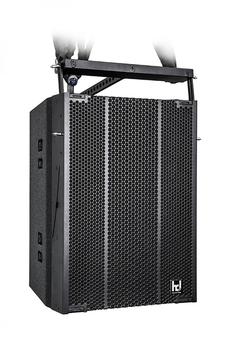 Harmonic Design HLS24P 1200 W HybridLineSource loudspeaker, 2 x 12" LF + 4 x 1.4" HF, 100° x 40° coverage, rigging, incl. passive crossover 4 ohm