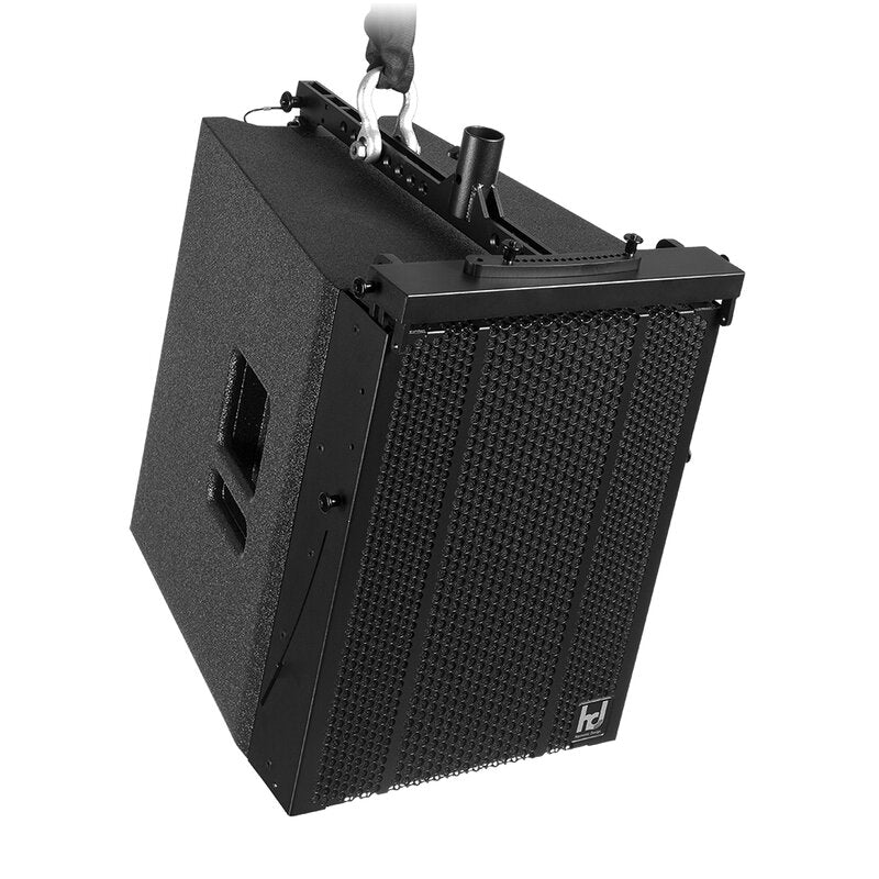 Harmonic Design HLS20 1200 W HybridLineSource loudspeaker, 2 x 10" LF + 3 x 1.4" HF, 100° x 40° coverage, rigging, BI-AMP LF 4 ohm HF 6 ohm