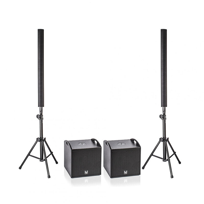 Harmonic Design ML16 400 W passive Line Array stick, 16 x 2", 100° x 15° coverage, 4 ohm, speakON, incl. 35 mm pole mount