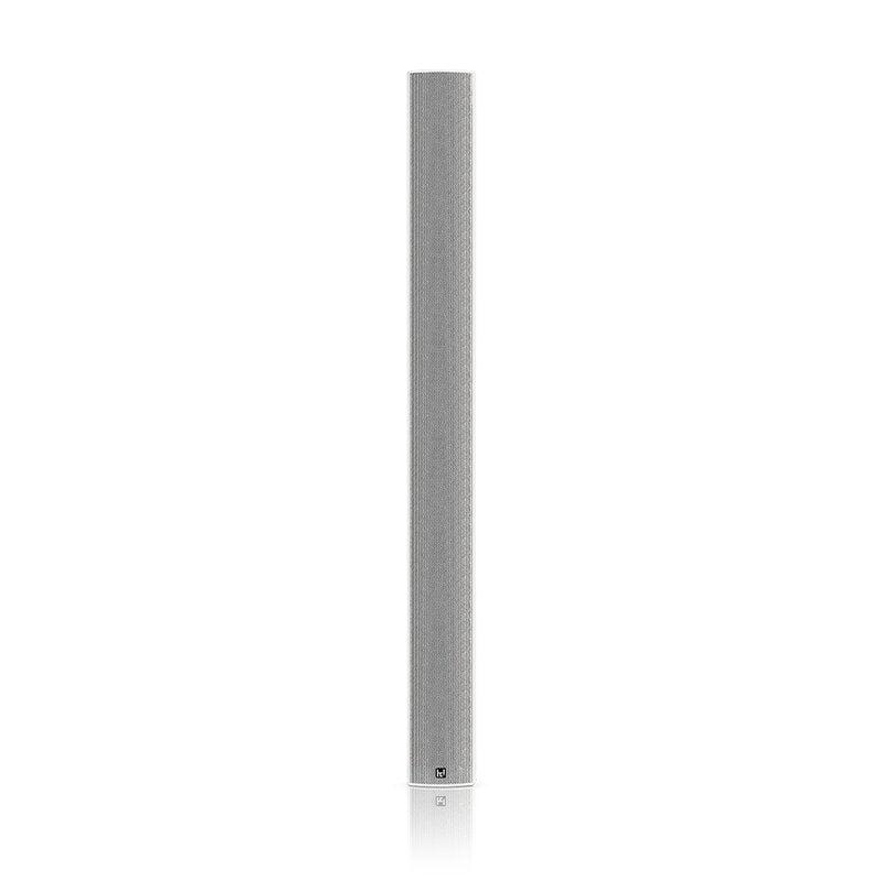 Harmonic Design hd PL8Beam Hd PL8Beam - 8x 3", 8x 75W + FIRDSP, SPLmax 123 dB, 1 Beam, beamsteering ±60°, vertical opening angle 0 - 90°, AdvancedDirectivityOptimization, 2x redundant analog Inputs, wallmount